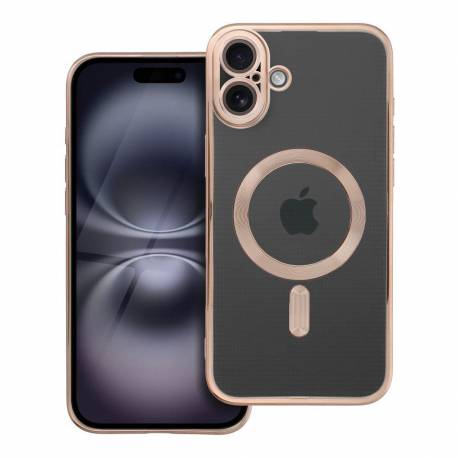 Futerał Electro Mag Cover Kompatybilny Z Magsafe Do Iphone 16 Plus Brązowy