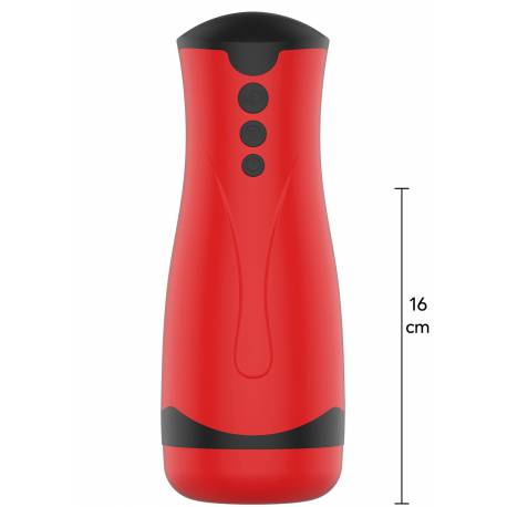 Super Suction Masturbator Red