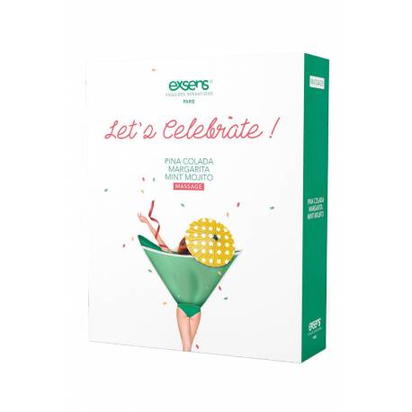 Exsens Gift Set Let's Celebrate! 3 X 30Ml
