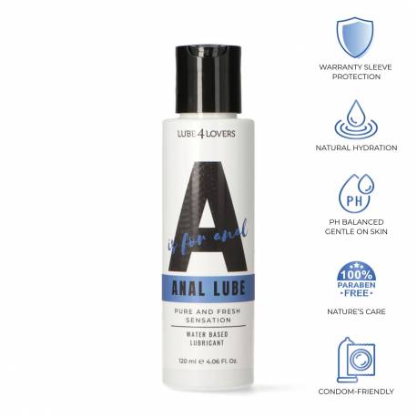 A Is For Anal Lube – Anal Lubricant 120 Ml