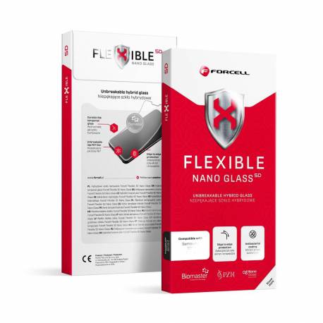 Szkło Hybrydowe Do Iphone 17/17 Pro Forcell Flexible 5D Czarne