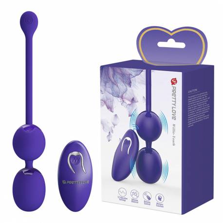 Pretty Love - Willie - Youth, Wireless Remote Control 12 Vibration Functions Memory Function