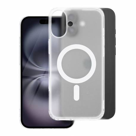 Futerał Frost Mag Cover Kompatybilny Z Magsafe Do Iphone 11 Transparentny Zmrożony