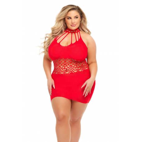 Rich B Phase Dress Red, Queen