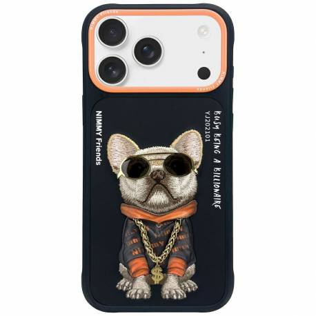 Nimmy Futerał Glasses Cool Dog Do Iphone 17 Czarny