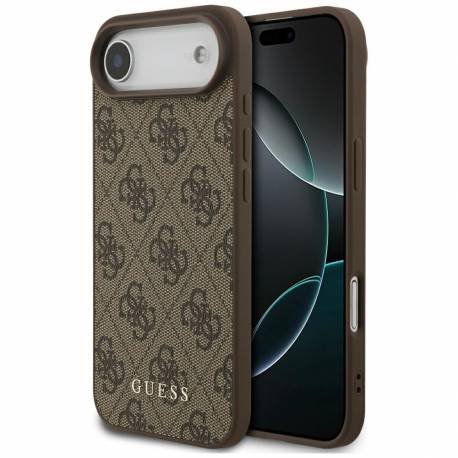 Guess Futerał Do Iphone 17 Air Guhcp17Mg4Gfbr (Pu 4G Classic) Brązowy