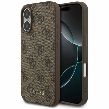 Guess Futerał Do Iphone 17 Guhcp17Sg4Gfbr (Pu 4G Classic) Brązowy