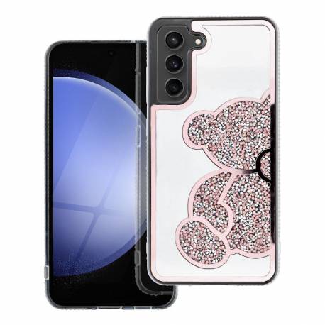 Futerał Teddy Bear Do Samsung A17 Różowy