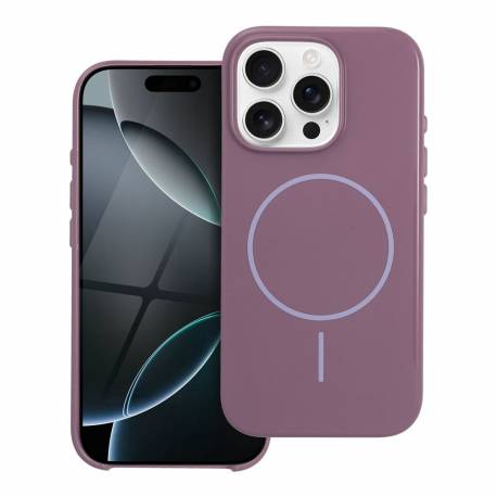 Glossy Mag Cover Kompatybilny Z Magsafe Pasuje Do Iphone 17 Pro Max Fioletowy