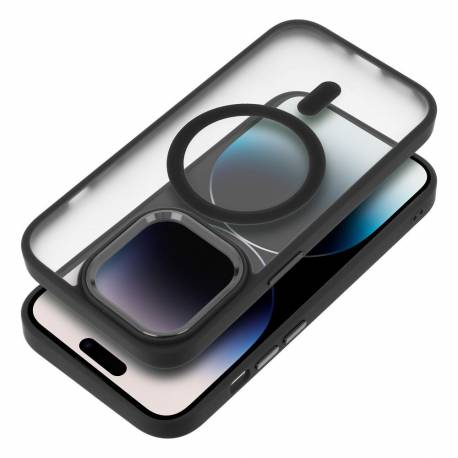 Futerał Matte Mag Cover Kompatybilny Z Magsafe Do Iphone 17 Czarny