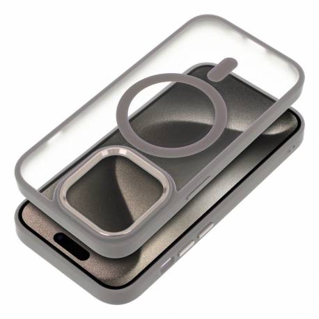 Futerał Matte Mag Cover Kompatybilny Z Magsafe Do Iphone 17 Air Tytanowy