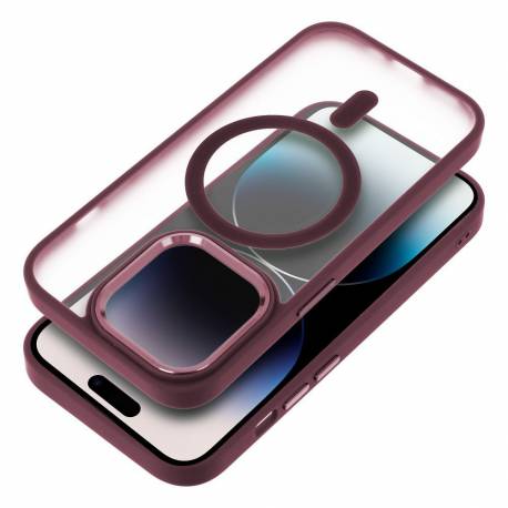 Futerał Matte Mag Cover Kompatybilny Z Magsafe Do Iphone 17 Air Czerwony