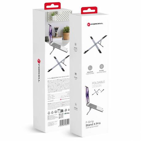 Forcell F-Grip Fold Stand X Pro Uchwyt Biurkowy Szary