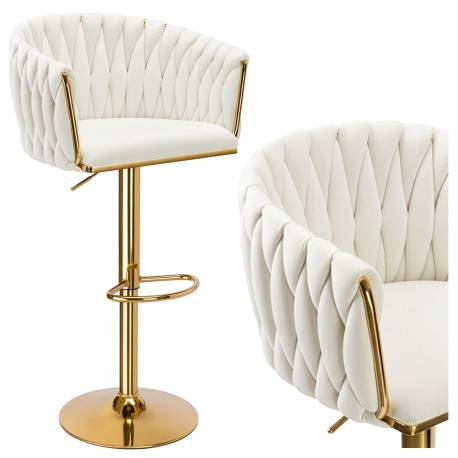 Hoker Barowy Cofton Gold Kremowa Biel
