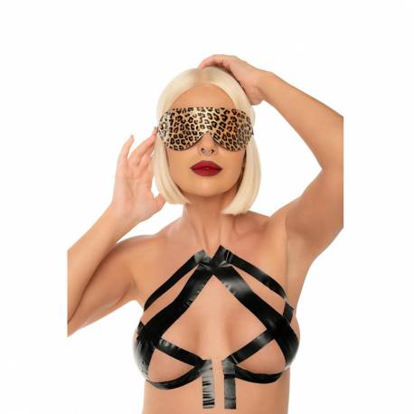 Leopard Blindfold