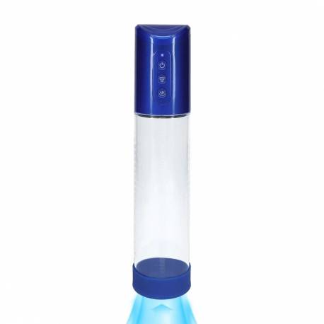 Hyperpump - Rechargeable Penis Pump - Metallic Blue