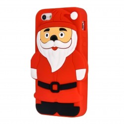 Apple iPhone 4 / 4S - Etui 3D case Św. Mikołaj