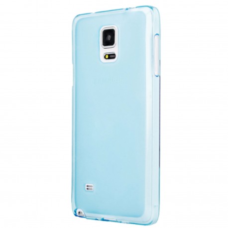 Samsung Galaxy Note 4 – Niebieskie etui slim clear case przeźroczyste