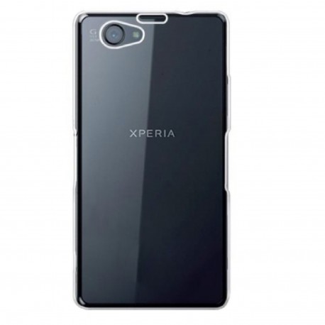 Sony Xperia Z1 Compact - Etui slim clear case przeźroczyste