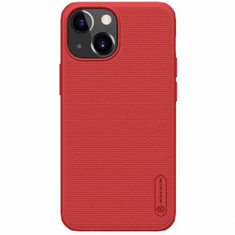 Nillkin Super Frosted Shield Pro wytrzymałe etui pokrowiec iPhone 13 mini czerwony